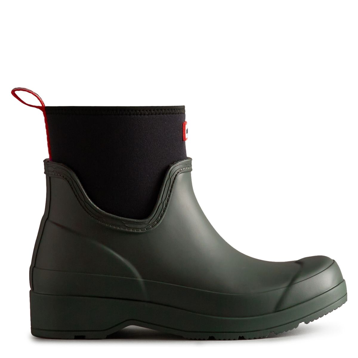 HUNTER - Bota de Agua Mujer Verde Hunter