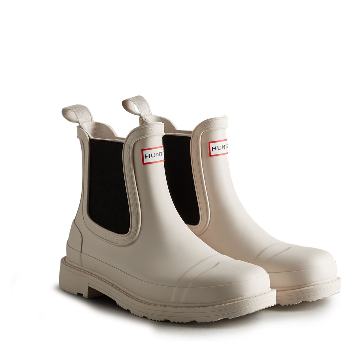 HUNTER - Bota de Agua Mujer Blanca Hunter