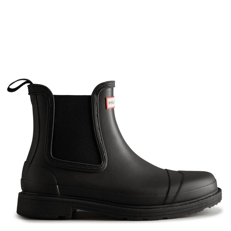 HUNTER - Bota de Agua Mujer Negra Hunter