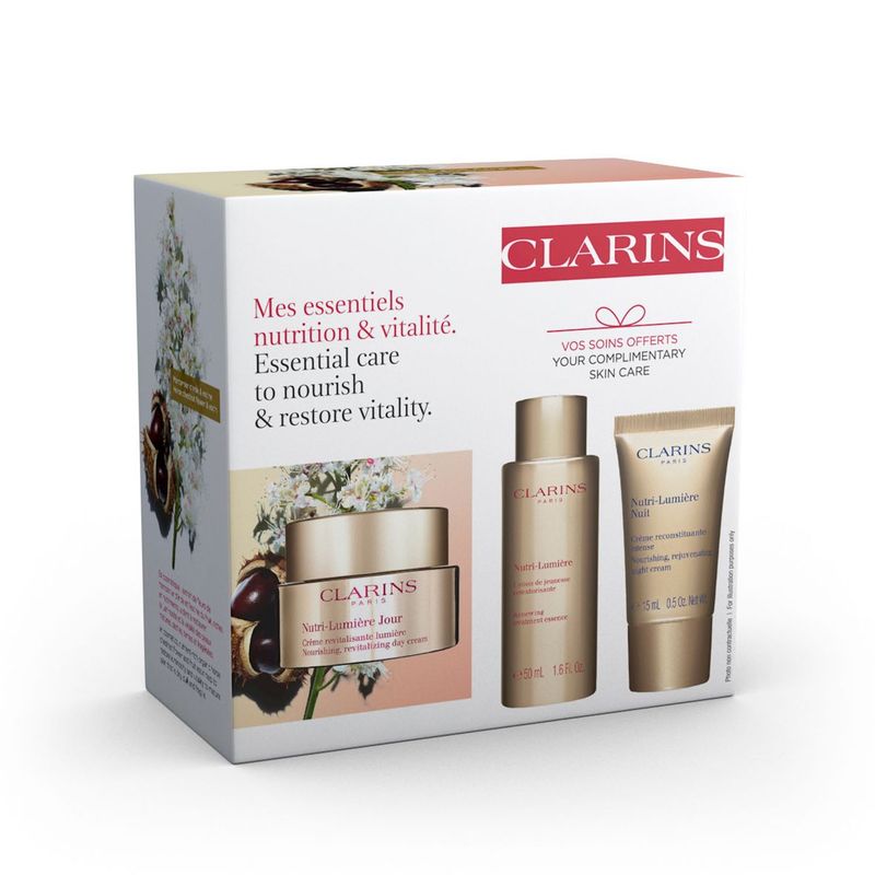CLARINS - Nutri-Lumiere Value Pack