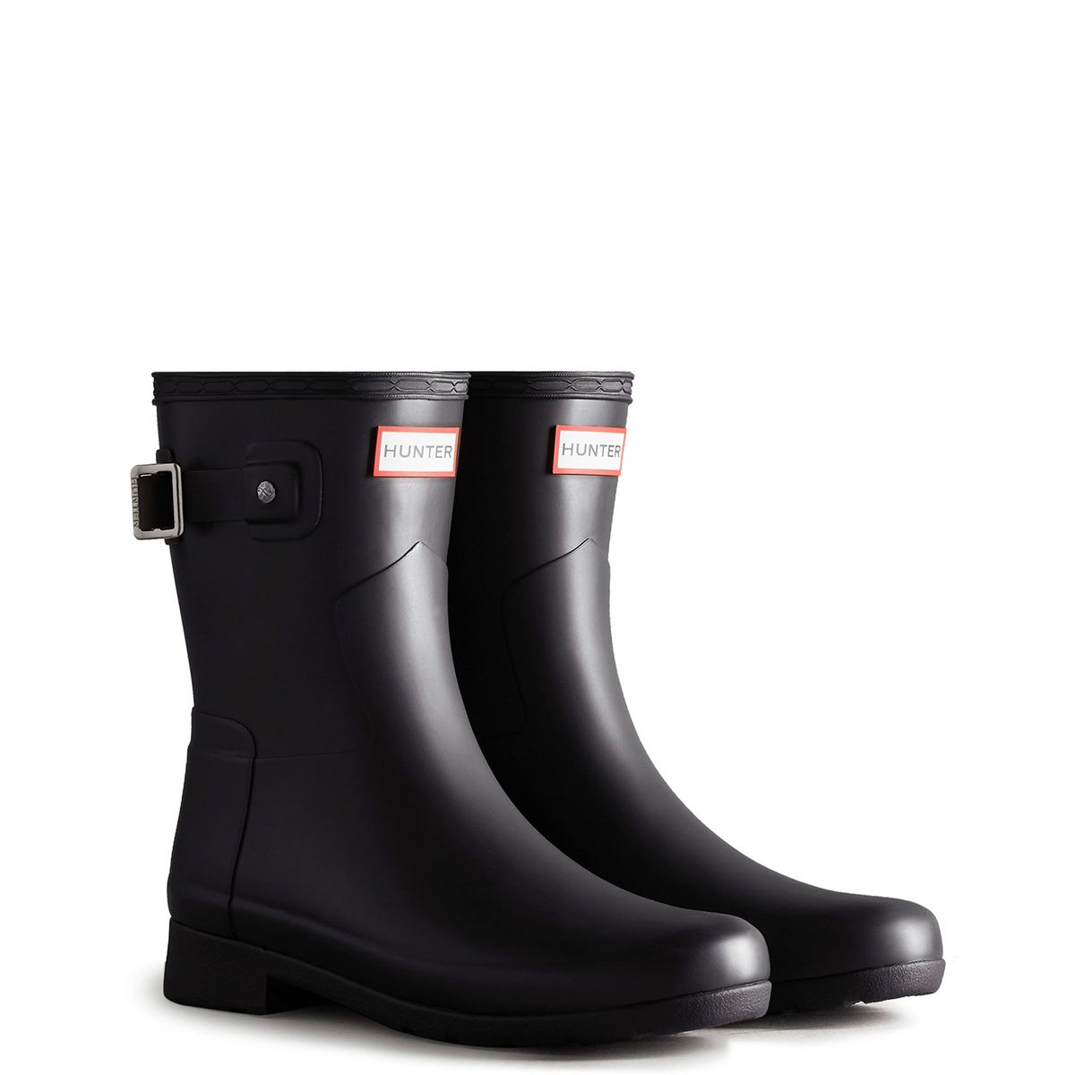 HUNTER - Bota de Agua Mujer Negra Hunter