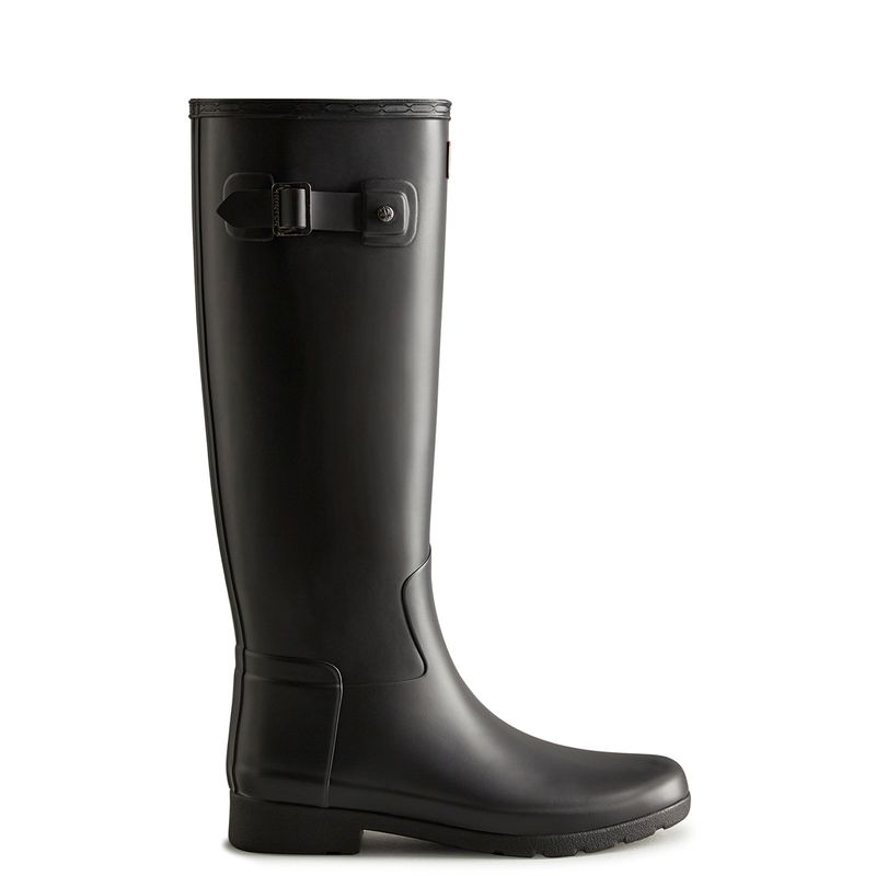 HUNTER - Bota de Agua Mujer Negra Hunter
