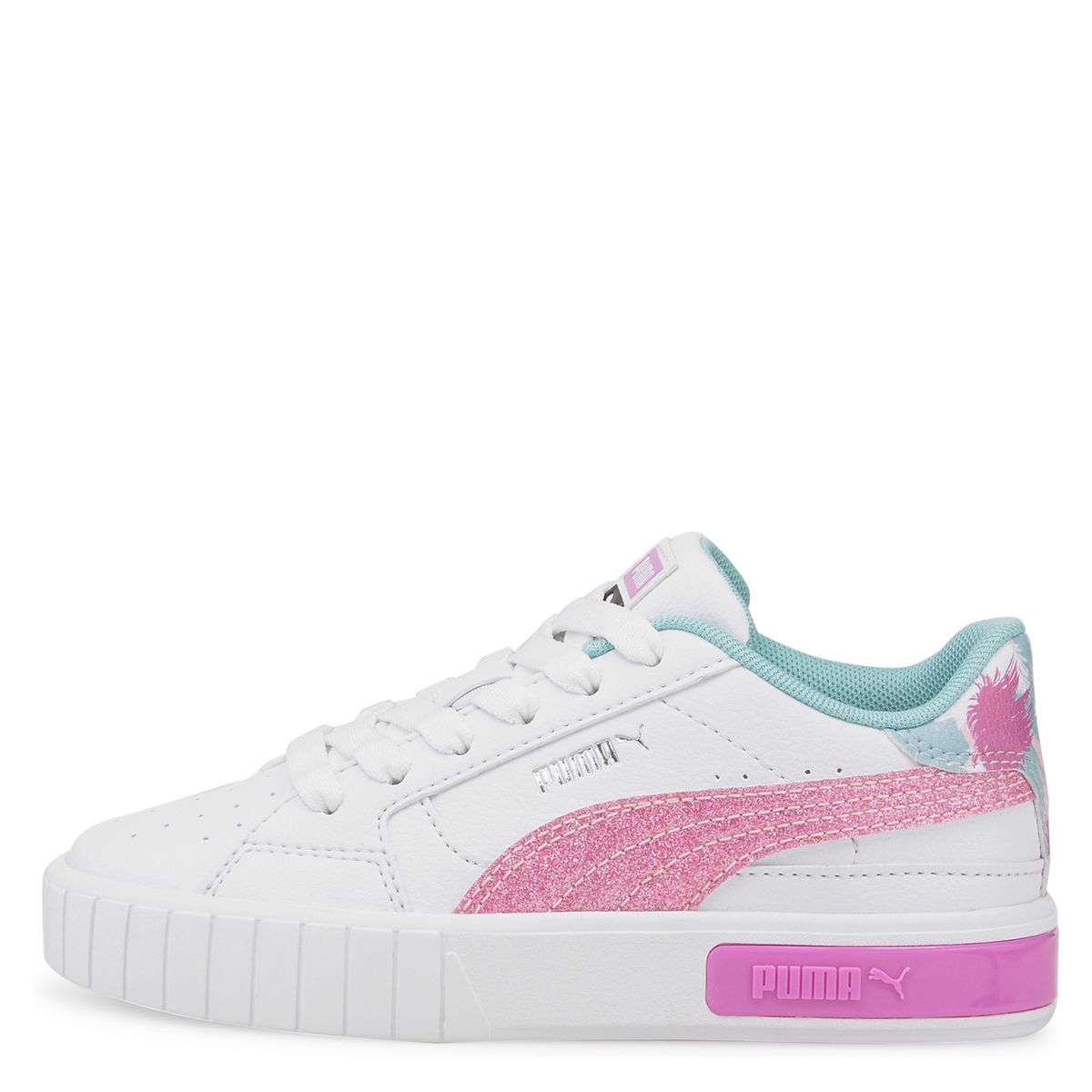PUMA - Cali Star Fly-Mingo Ps Zapatilla Urbana Niña Blanco