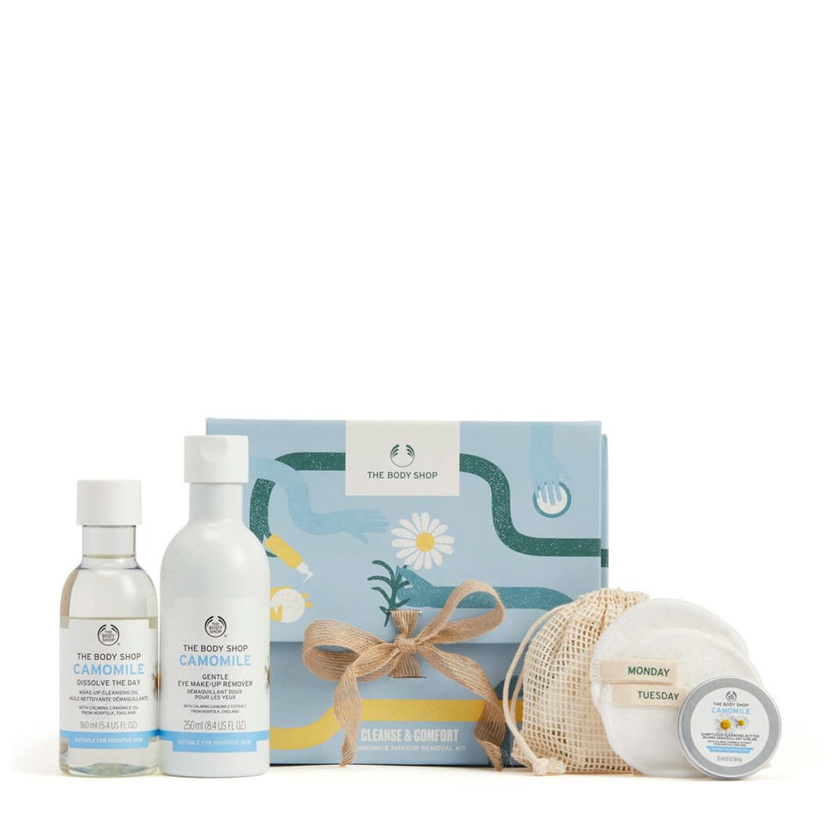 THE BODY SHOP - Set De Limpieza Facial Camomile The Body Shop