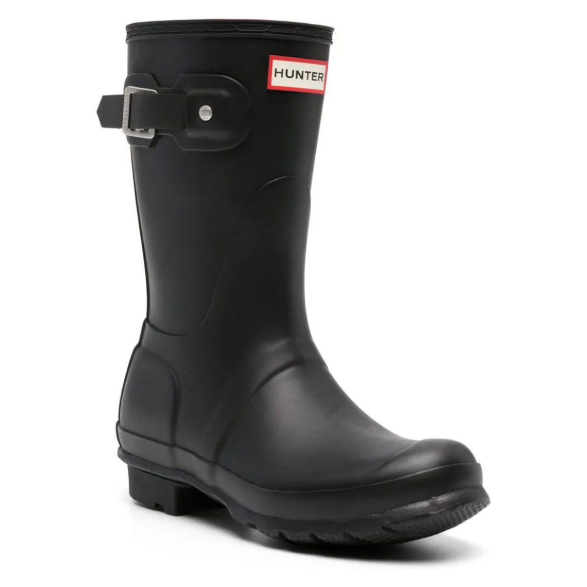 HUNTER - Bota de Agua Mujer Negra Hunter