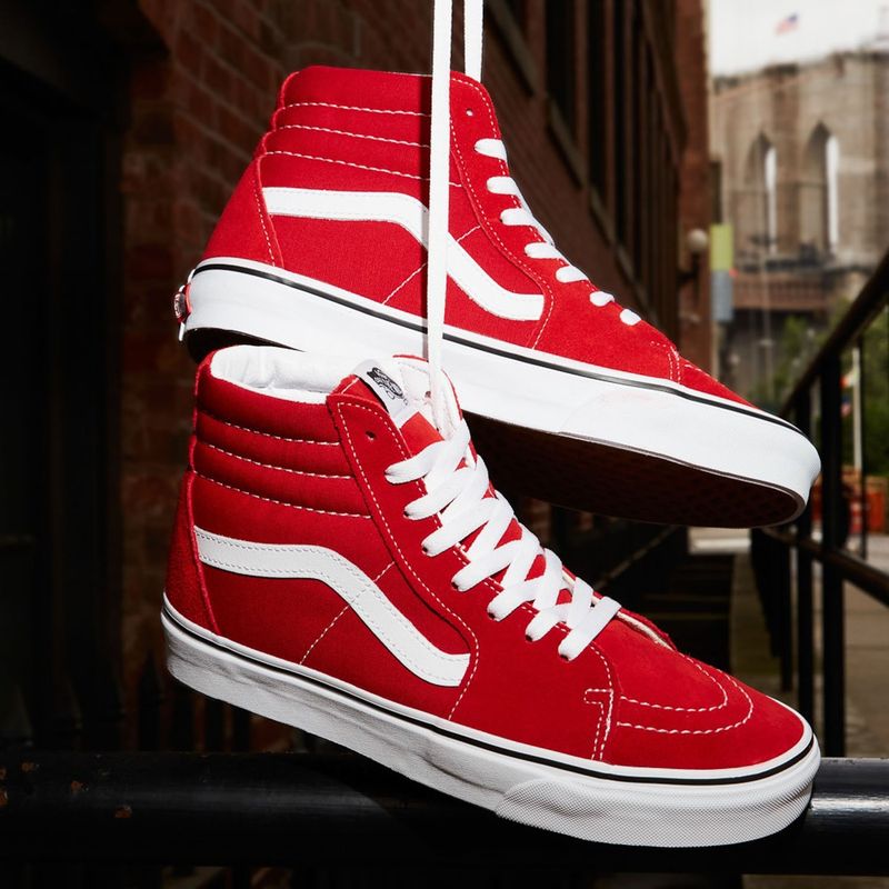 VANS - Sk9-Hi Racing Red/True Zapatilla Urbana Hombre Rojo Vans