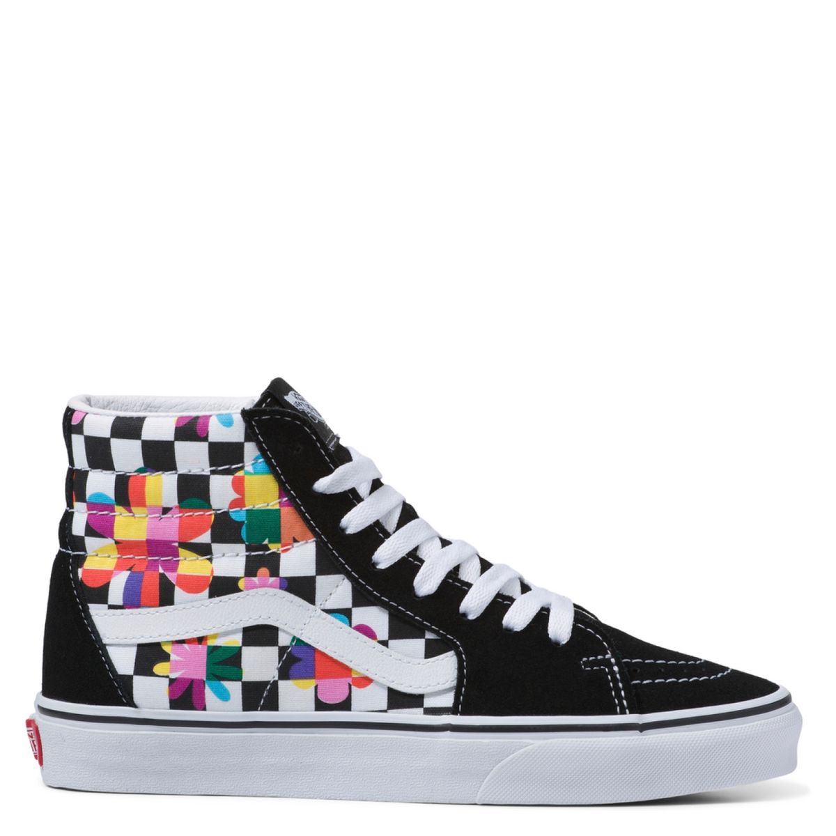 VANS - Sk8-Hi (Floral Checkerboard)  Zapatillas urbanas Mujer