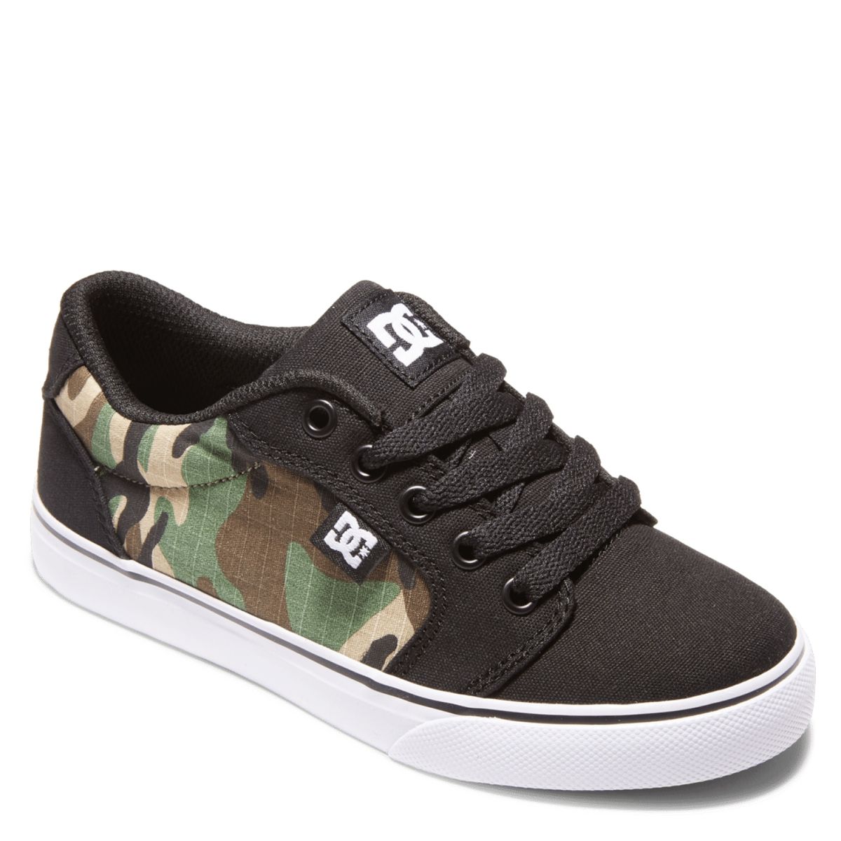 DC SHOES - Anvil Zapatilla Urbana Niño Negra DC (34 a 38)
