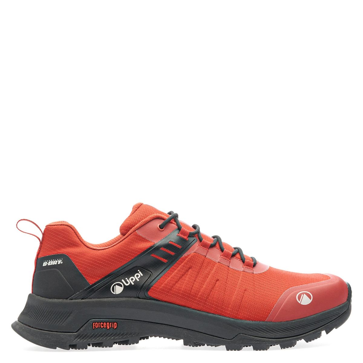 LIPPI - Vulcano Iron Stone Bdry Zapatilla Outdoor Hombre Impermeable Rojo Lippi