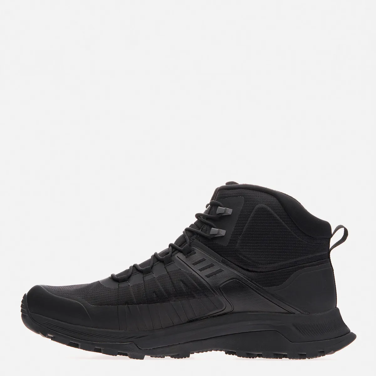 LIPPI - Vulcano Iron Stone Mid Bdry Zapatilla Outdoor Hombre Impermeable Negro Lippi