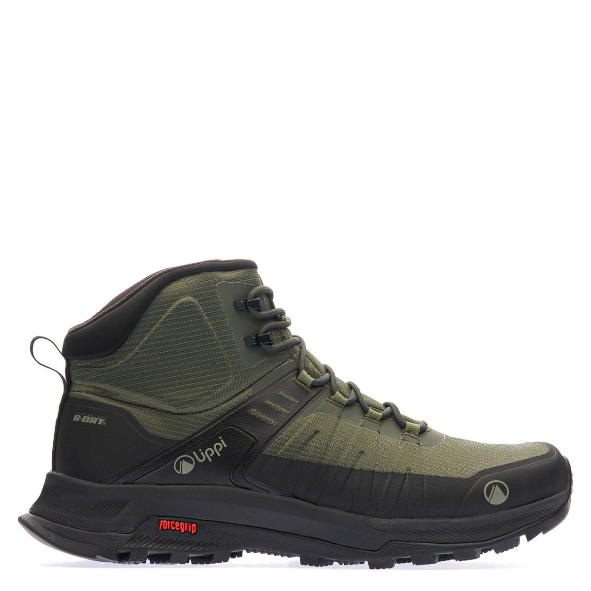 LIPPI - Vulcano Iron Stone Mid Bdry Zapatilla Outdoor Hombre Verde Lippi