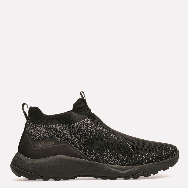 LIPPI - Step Slip On Zapatilla Outdoor Hombre Negra Lippi