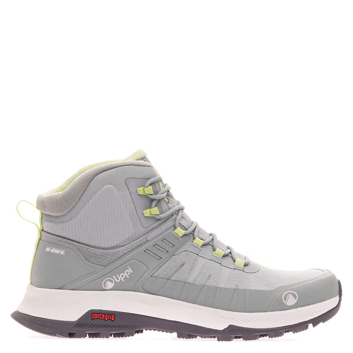 LIPPI - Vulcano Iron Stone Mid Bdry Zapatilla Outdoor Mujer Impermeable Verde Lippi