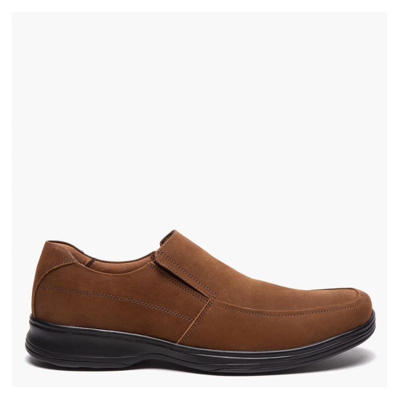 GUANTE - Guante Zapato casual hombre cuero cafe