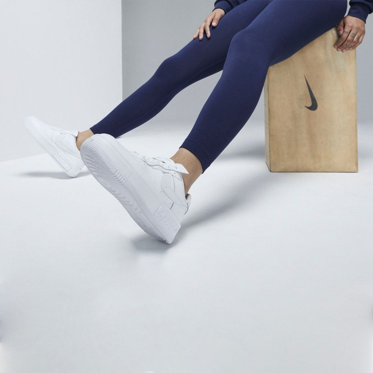 NIKE - Nike Air Force 1 Fontanka Zapatilla Urbana Mujer Blanco