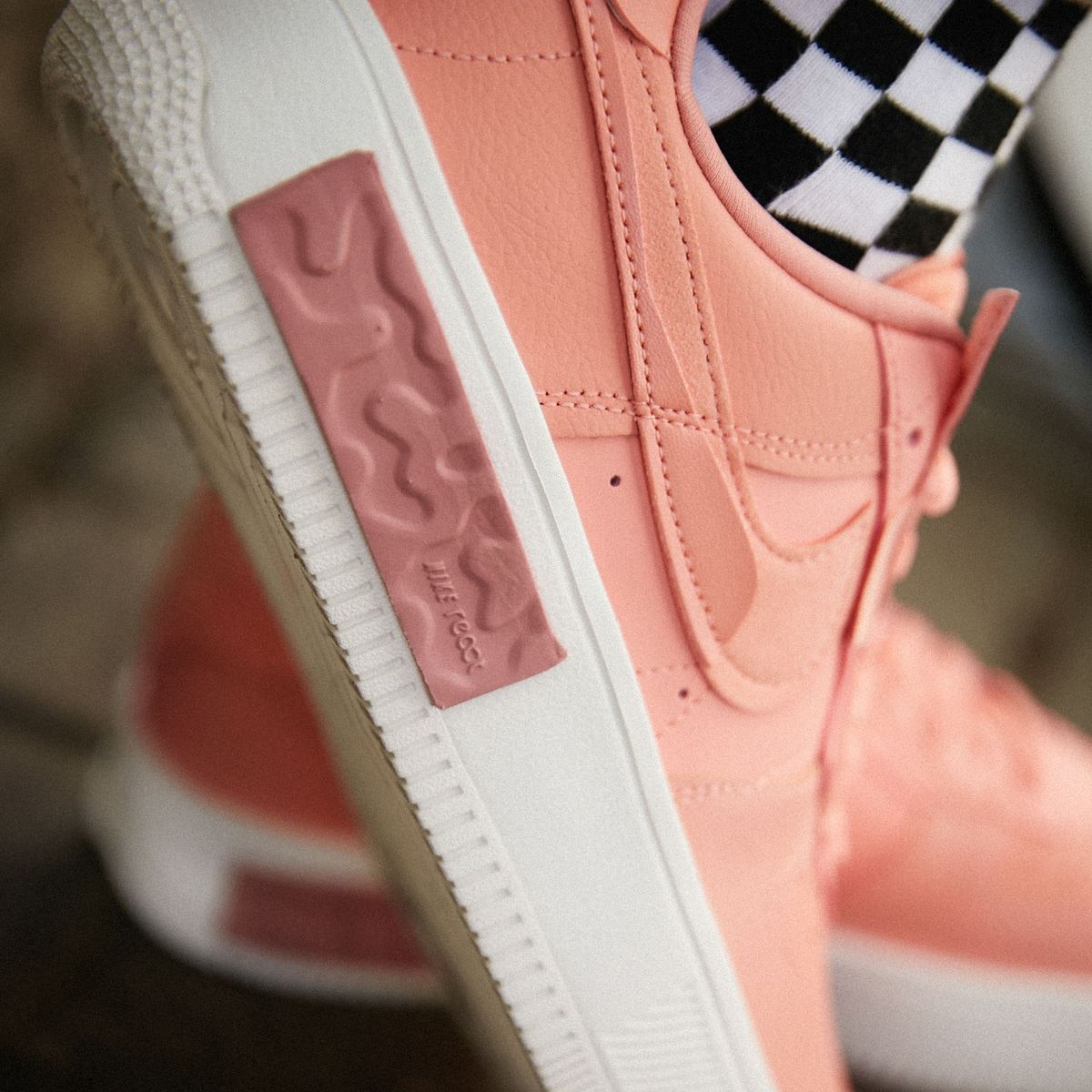 NIKE - Nike W Air Force 1 Fontanka Zapatilla Urbana Mujer Naranjo