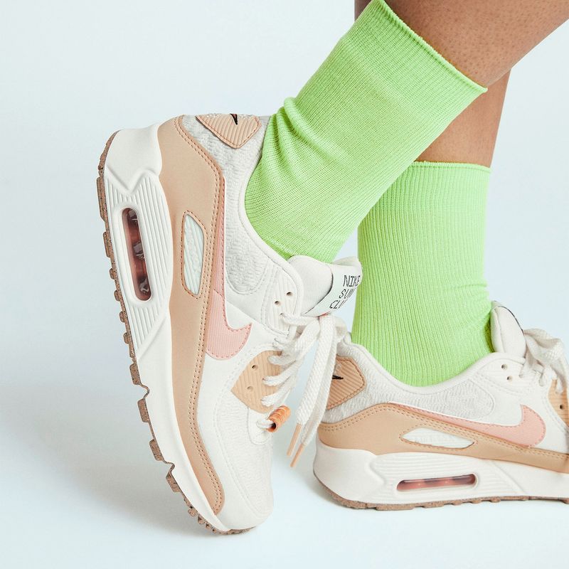 NIKE - Air Max 90 Se Nn Zapatilla Urbana Mujer Beige/Khaki Nike