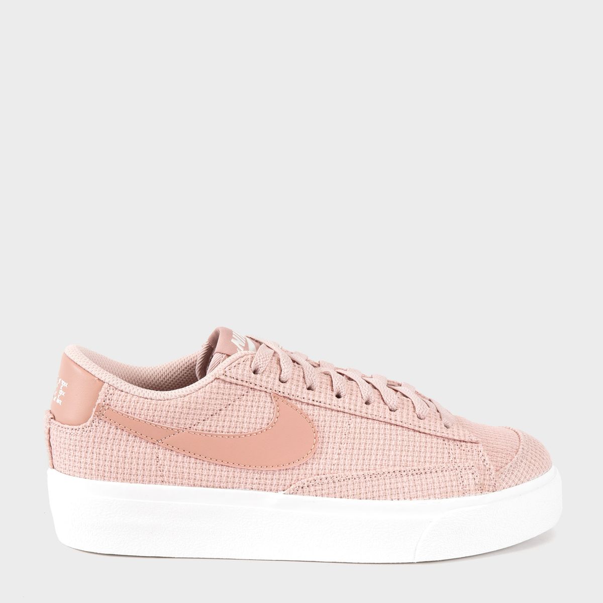 NIKE - Blazer Low Platform Zapatilla Urbana Mujer Rosado Nike