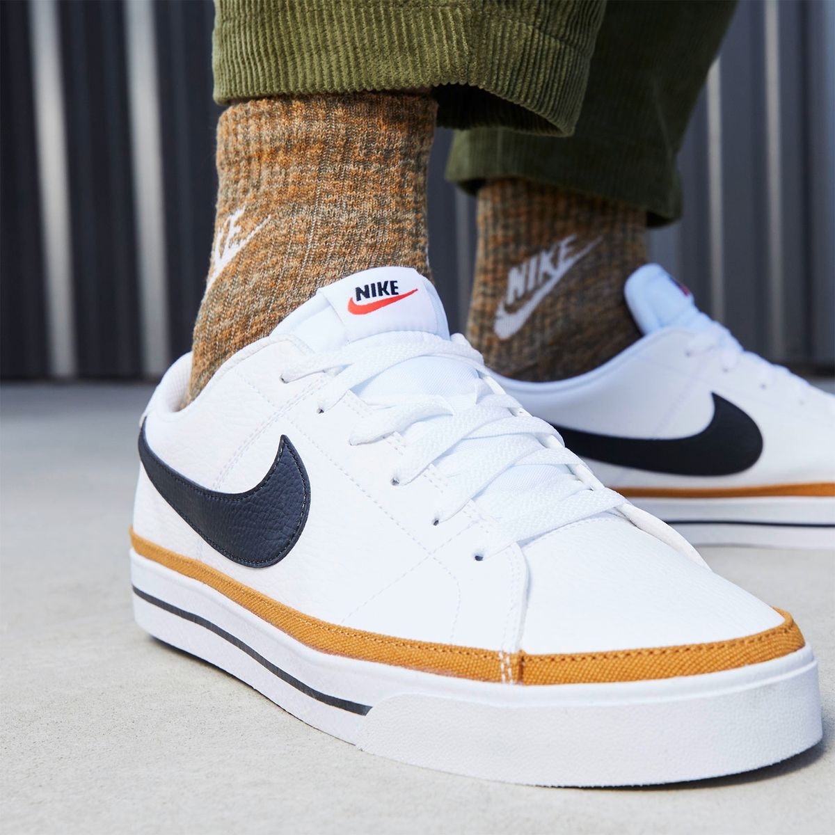 NIKE - Court Legacy Nn Zapatilla Urbana Hombre Blanco Nike