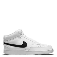 NIKE - Court Vision Mid Nn Zapatilla Urbana Hombre Blanco