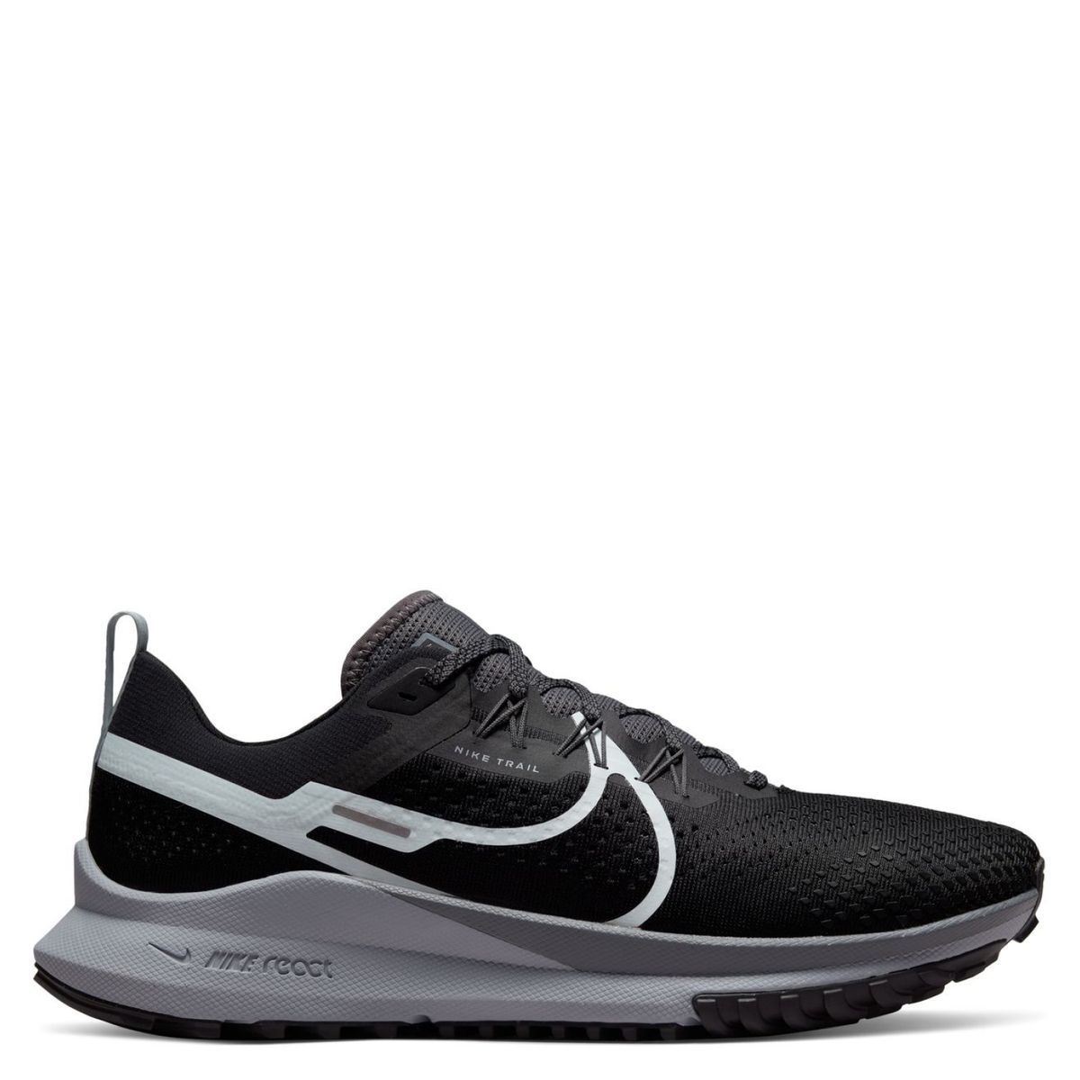 NIKE - React Pegasus Trail 4 Zapatilla Running Hombre Negro Nike