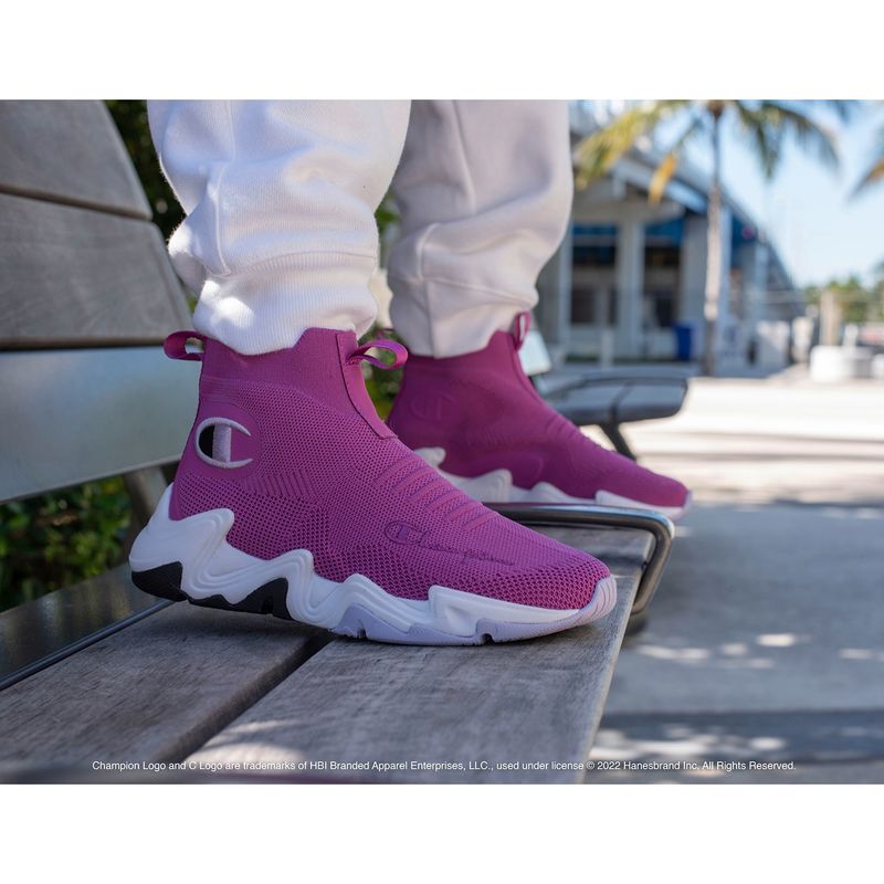 CHAMPION - Zapatilla Urbana Mujer Morado Champion