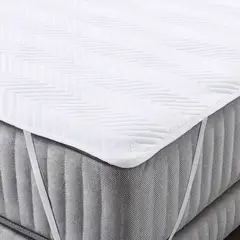 ELEMENTS & CO - Cubre Colchón Algodón Liso