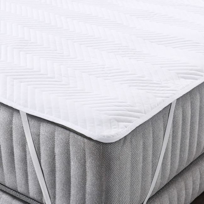 ELEMENTS & CO - Cubre Colchón Algodón Liso Elements & co