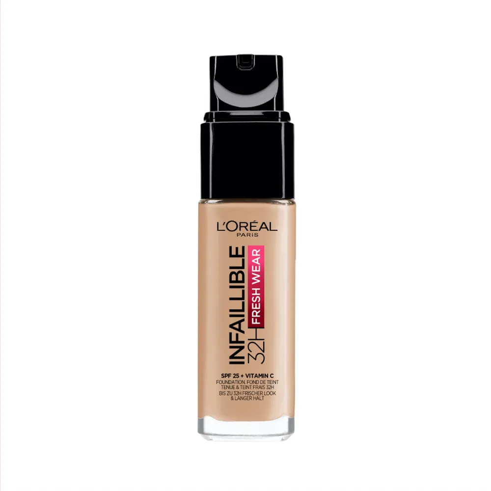 Base de Maquillaje L'Oréal Infaillible Fresh Wear Tono 125 32H, foto 3