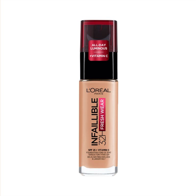 Base de Maquillaje L'Oréal Infallible Fresh Wear Tono Honey 32H
