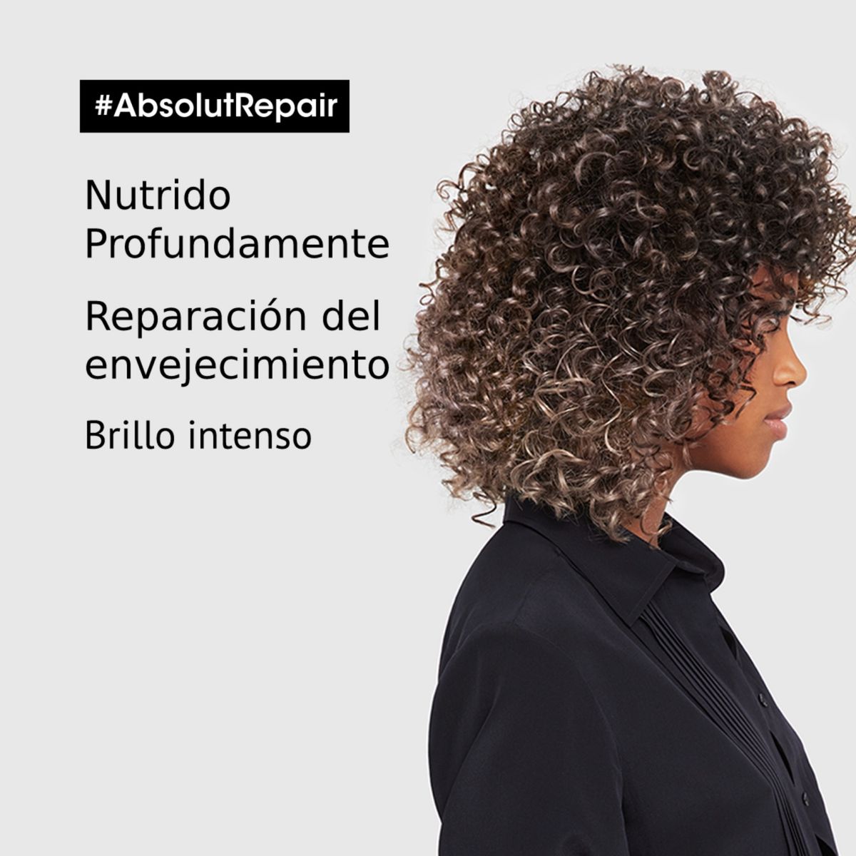 LOREAL PROFESSIONNEL - Set Tratamiento Capilar Reparación Cabello Dañado Absolut Repair Shampoo 500Ml + Máscara 75Ml + Aceite 30Ml Loreal Professionnel