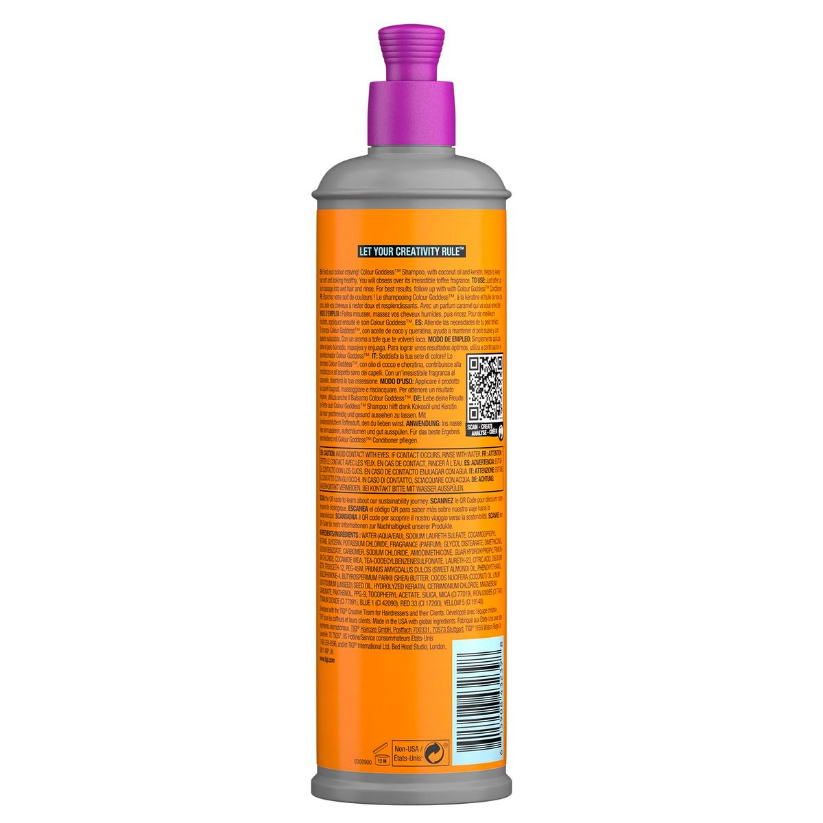 TIGI - Shampoo Colour Goddess Para Cabello Teñido 400 Ml Tigi