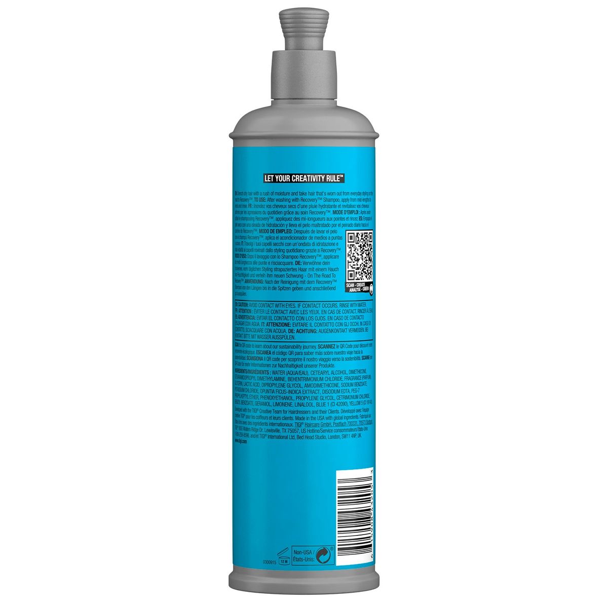 TIGI - Recovery Acondicionador Hidrat Cabello Seco Tigi