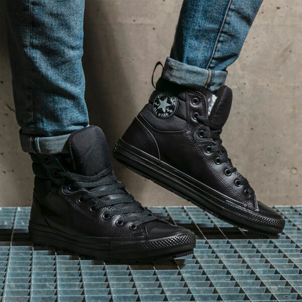 CONVERSE - Converse Chuck Taylor All Star Berkshire Zapatilla Urbana Hombre Negro