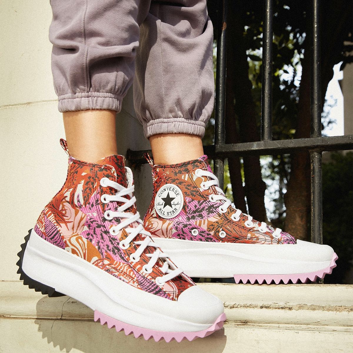 CONVERSE - Converse Run Star Hike Zapatilla Urbana Mujer Rojo