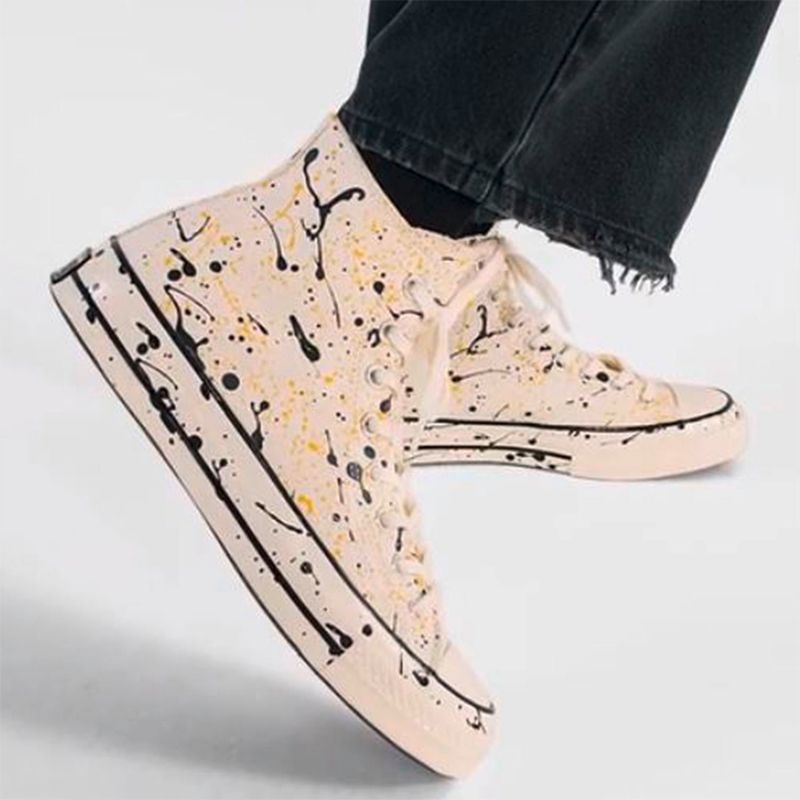 CONVERSE - Chuck 70 Zapatilla Urbana Mujer Beige/Khaki Converse