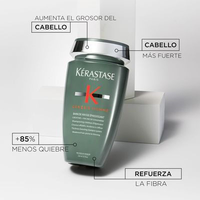 Imagen 2 del producto Shampoo Potenciador Anti Caída Cabello Frágil Genesis Homme 250 Ml