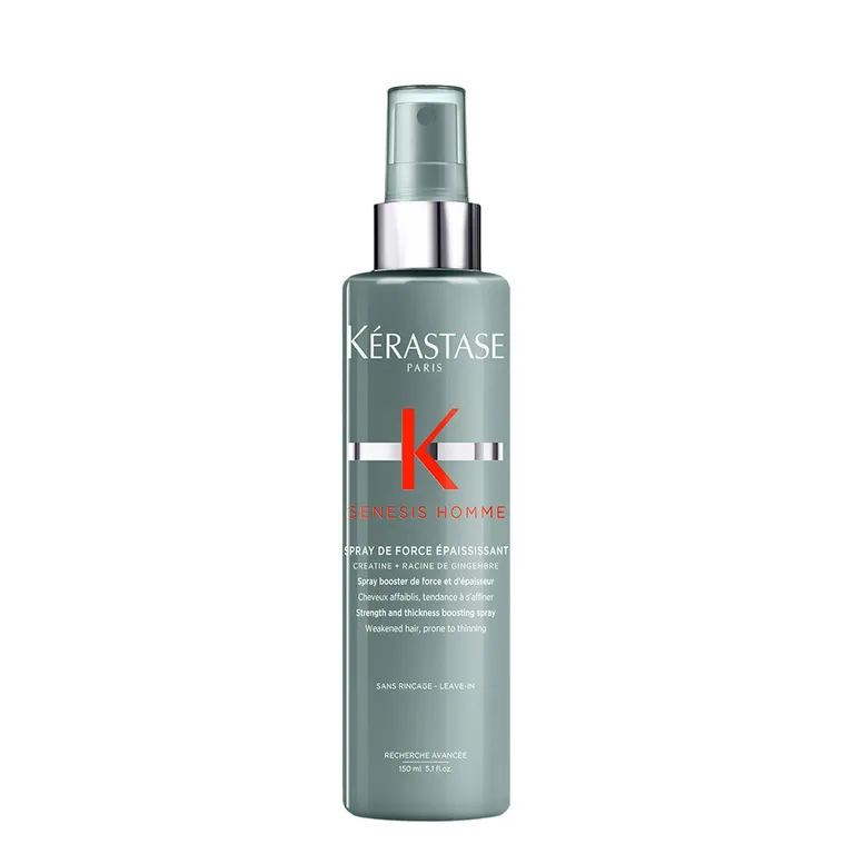 Spray Potenciador Cabello Frágil De Force Épaississant Genesis Homme 150ml