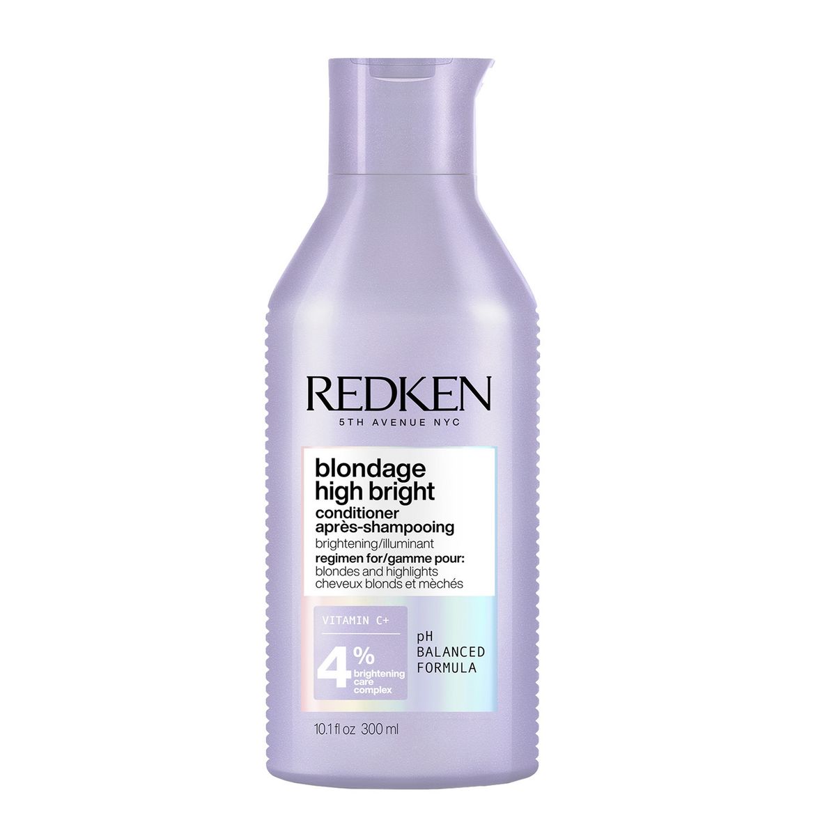 REDKEN - Acondicionador Con Vitamina C Iluminador De Cabello Rubio Blondage High Bright 300Ml Redken