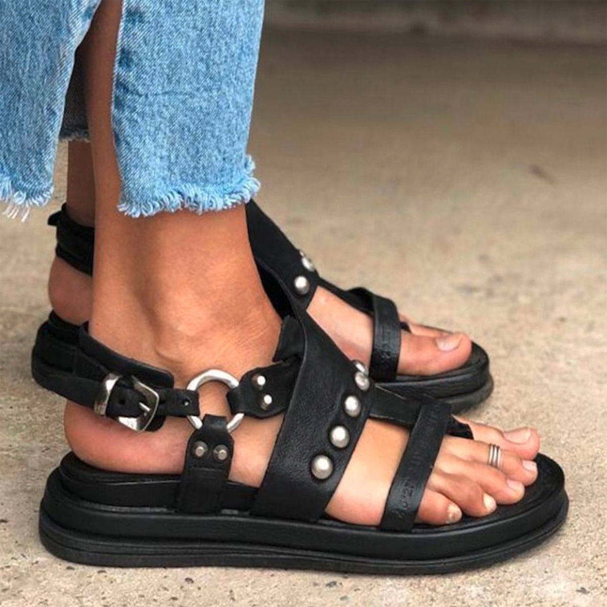 AS 98 - Sting Sandalia Mujer Café As 98