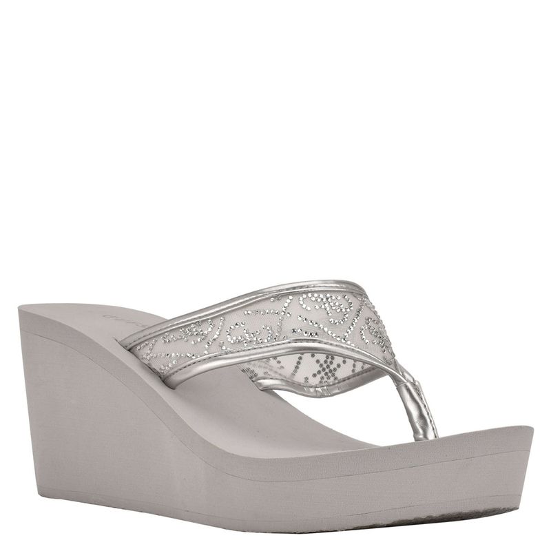 GUESS - Guess Sandalia mujer gris