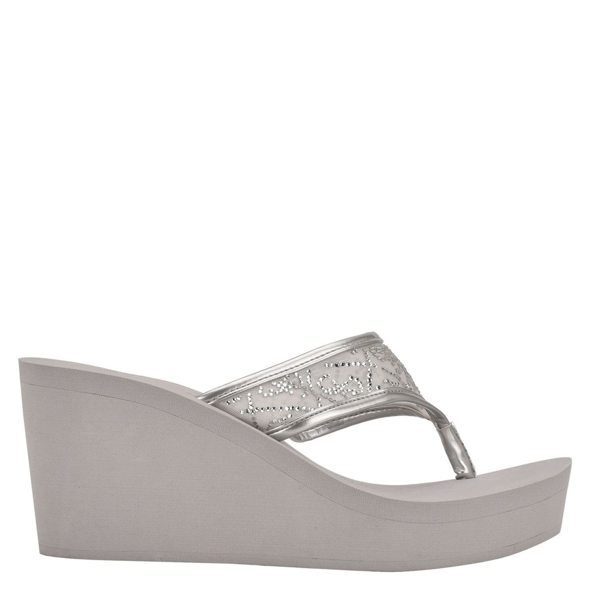 GUESS - Guess Sandalia mujer gris