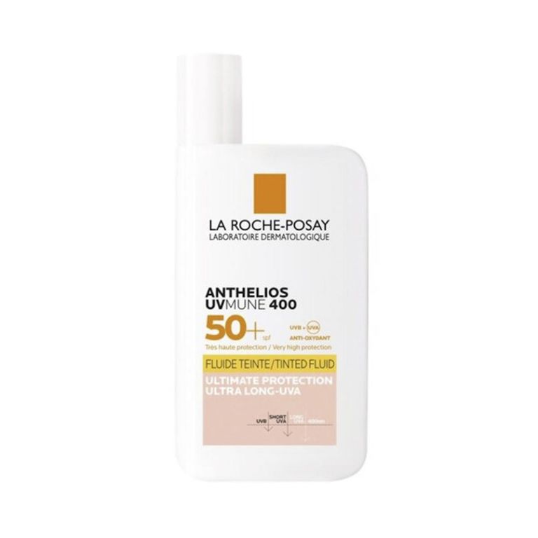 Protector Solar Facial Anthelios Uv Mune 400 FPS 50+ con color 50 ml