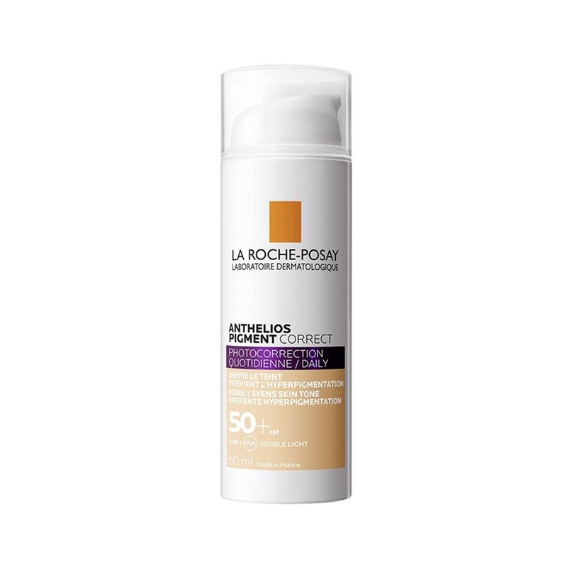 LA ROCHE POSAY - Protector Solar Rostro Anthelios Pigment Correct Light FPS50+ 50 ml La Roche Posay