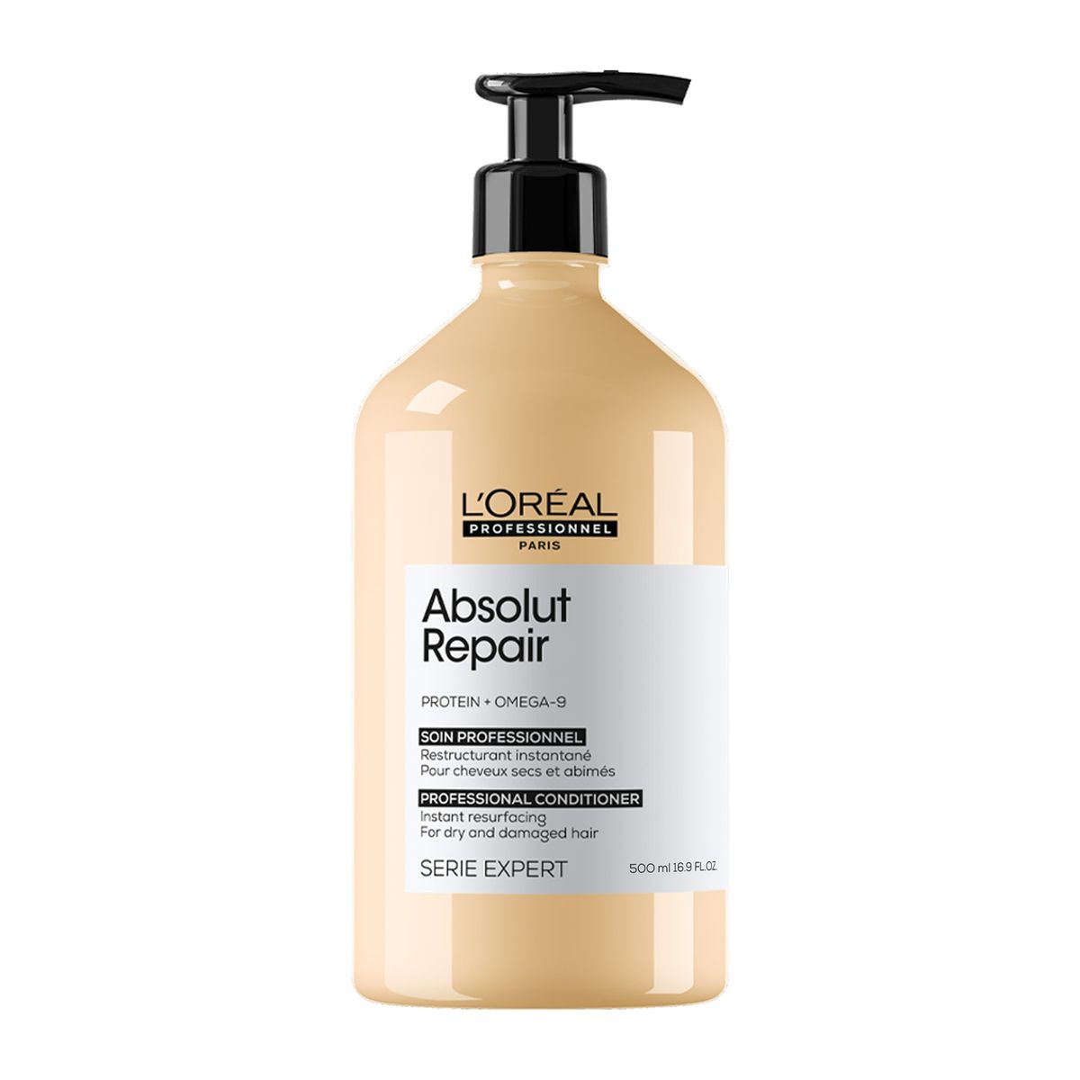 LOREAL PROFESSIONNEL - Acondicionador Reparación Profunda Cabello Dañado Absolut Repair 500 Ml L`Oreal Professionnel