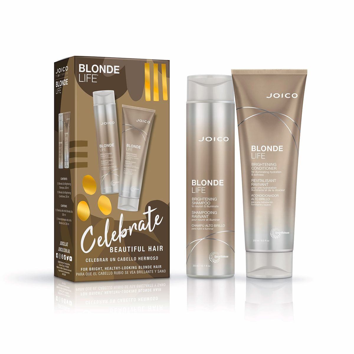 JOICO - Set De Tratamiento Capilar Blonde Life Duo 550Ml Joico