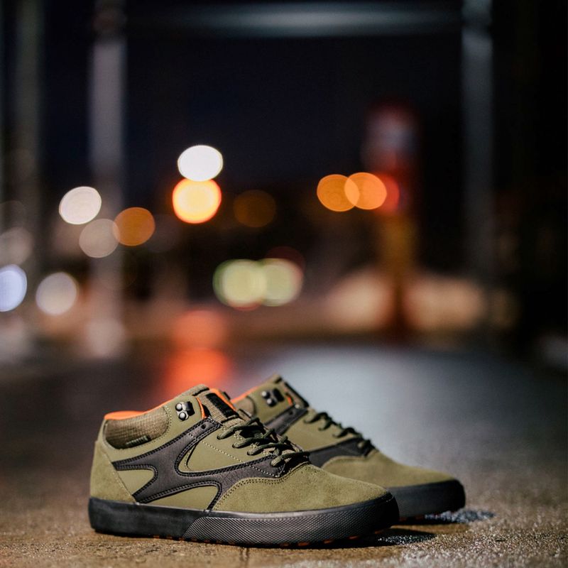 DC Dc Botin hombre cuero verde | falabella.com