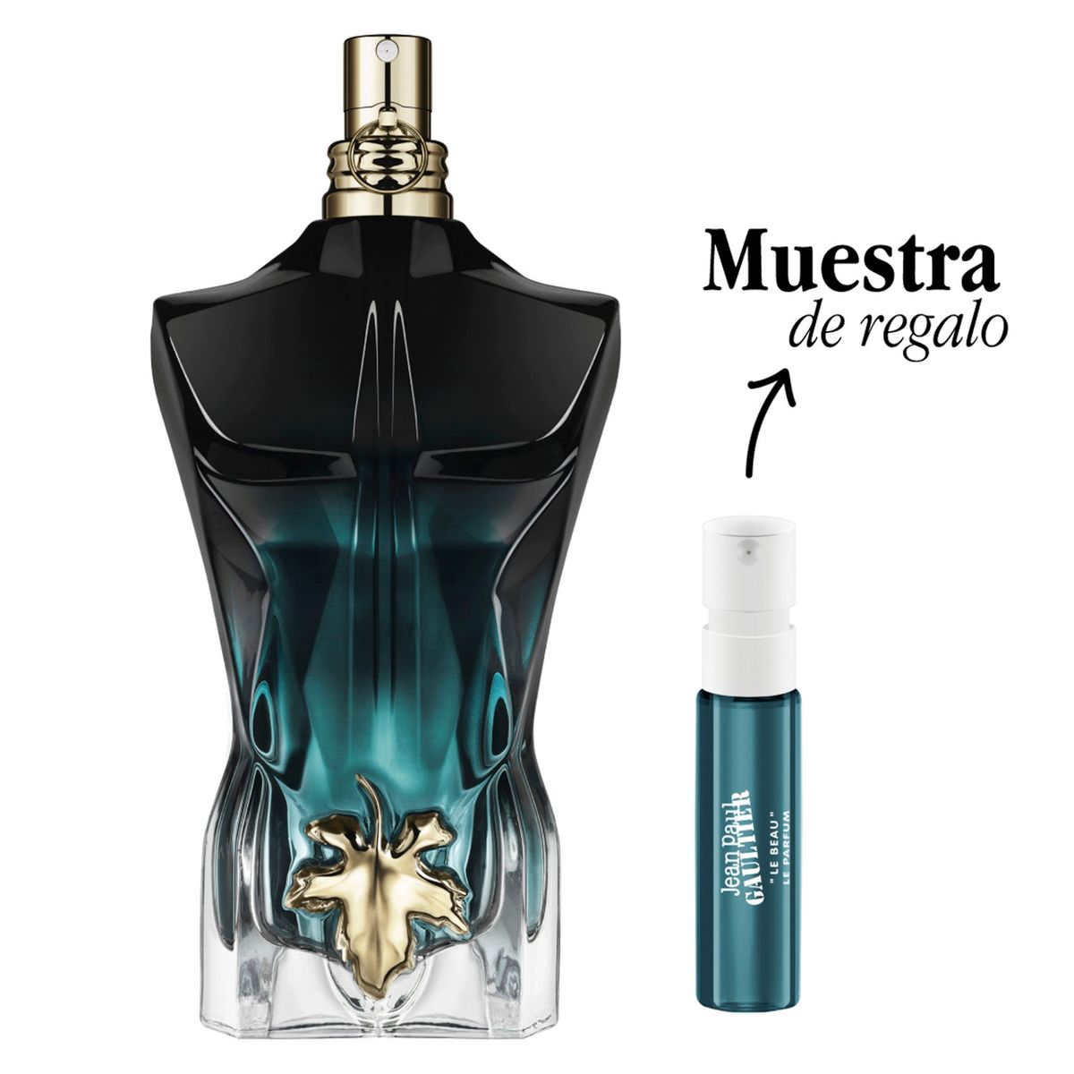 JEAN PAUL GAULTIER - Perfume Unisex Le Beau Parfum 125Ml + Muestra 1,5Ml Jean Paul Gaultier