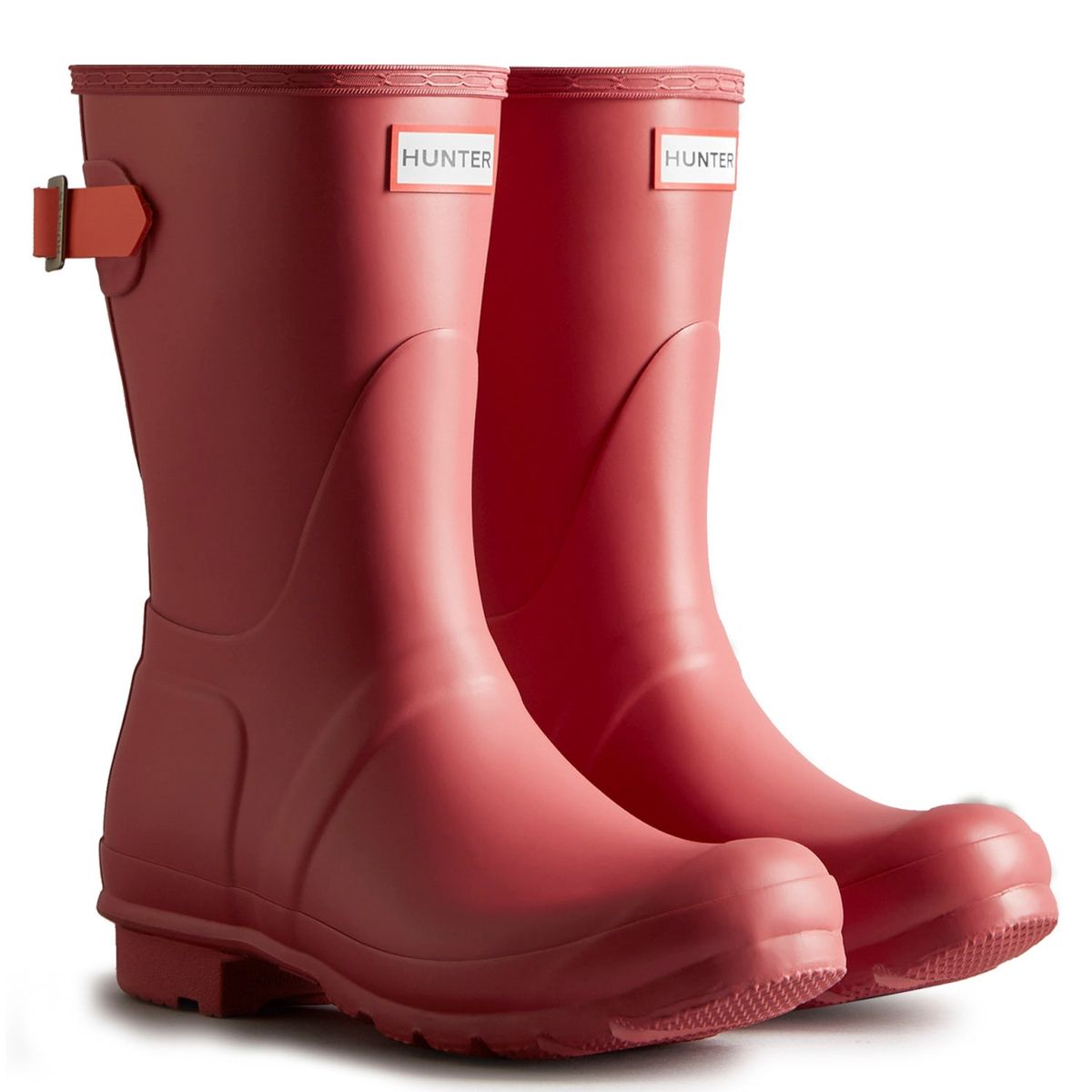 HUNTER - Bota de Agua Mujer Roja Hunter
