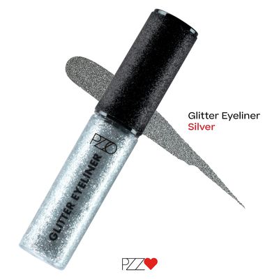 Imagen 2 del producto Delineador de Ojos Glitter Silver PZZO